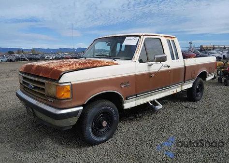 1989 Ford F150 from USA, damaged, VIN 1FTEX14H4KKB54418